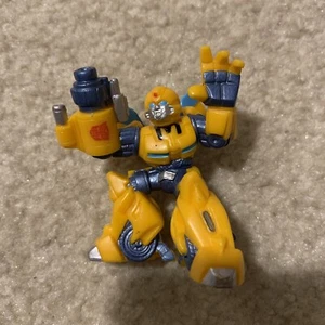 Transformers Movie Bumblebee Toy Vinyl Figure Robot Heroes Hasbro 2007 - Imagen 1 de 10