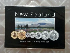 New Zealand predecimal currency coin set - Picture 1 of 2