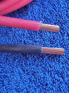 6 AWG THWN-2 Wire 74' Stranded 37' Black & 37 ft Red 600V Insulated Copper - Picture 1 of 8