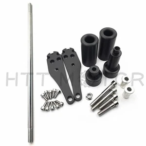 Motorcycle Frame Slider Mounting bolts Fit For Kawasaki ZX 10R 2006-2007 Black - Bild 1 von 6