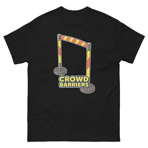 Crowd Barriers Nightclub Bar Nightlife Party T-Shirt - Imagen 1 de 13
