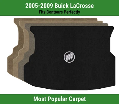 Alfombra de maletero Lloyd Ultimat para Buick LaCrosse 2005-2009 con logotipo Buick Shield Foto 1 de 4