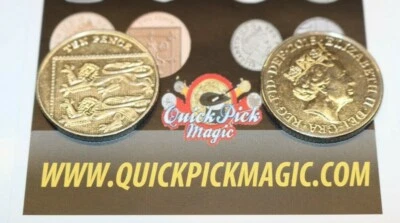 Pair of Real Double Sided 10 Pence Coin 1 Two Headed and 1 Two Tailed 10p Coin - Image 1 of 4