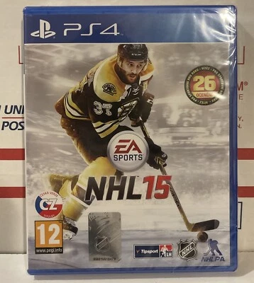 NHL 15 ENG/CZ PS4 EA Hockey Import Video Game Czech Republic Brand New/Sealed - Image 1 of 2