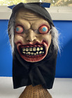 Midnight Creatures Halloween Mask DeLuxe Hooded Old Hag  - Zombie NWT Adult Mask