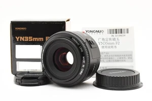Yongnuo YN35mm F2 AF/MF Wide-Angle Auto Focus Lens For Canon EF Mount [TOP MINT] - Picture 1 of 12