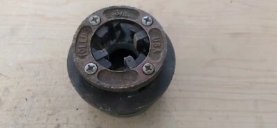 USED TOLEDO #12 3/4" NPT DIE HEAD - MISSING 1 TOOTH - DROP HEAD TYPE - Image 1 of 4