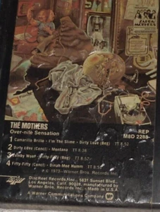 8 track tape cartridge The Mothers 'Overnight Sensations' - Picture 1 of 2