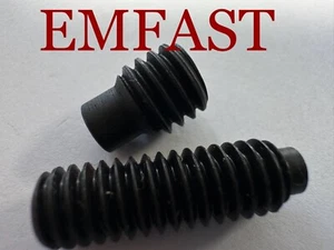 1/4 5/16 3/8 unc bsw x 1/4 1/2 1 socket grub set screw dog point steel - Picture 1 of 7