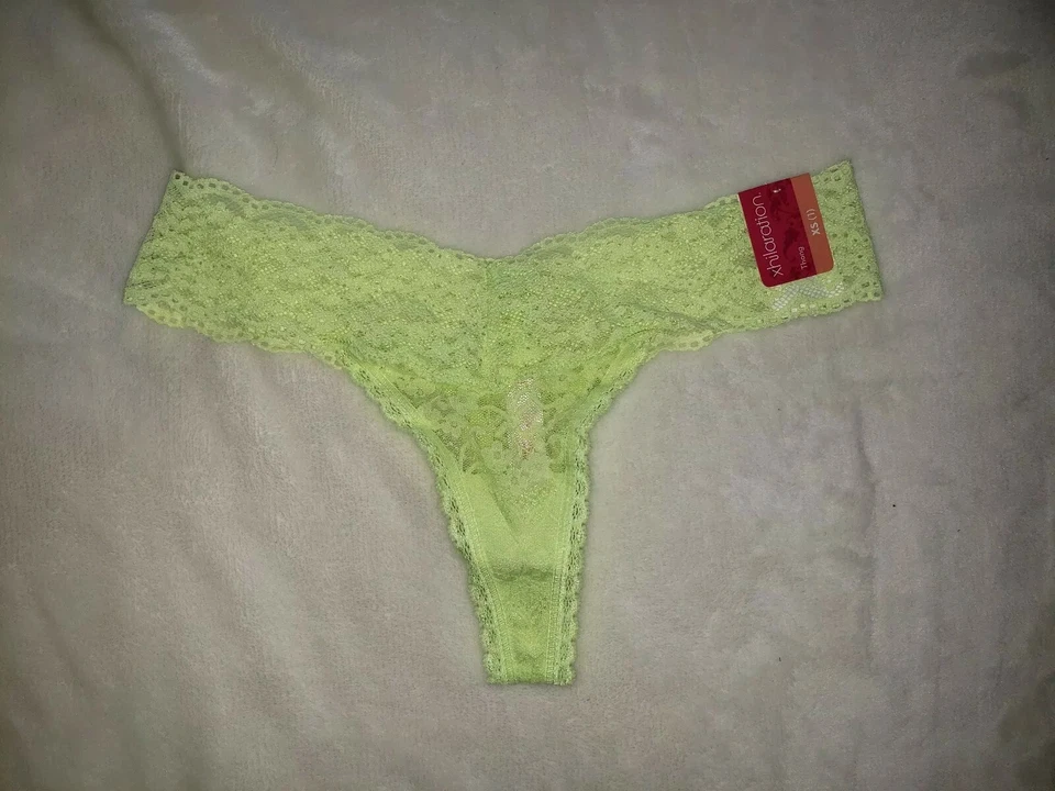 Xhilaration Mujer Tanga Ropa Interior XS (1) Foto 1 de 3