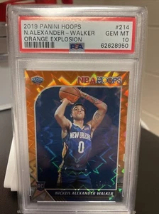 2019 Panini Hoops Nickil Alexander Walker Orange Explosion /25 PSA 10 🔥 - Bild 1 von 3