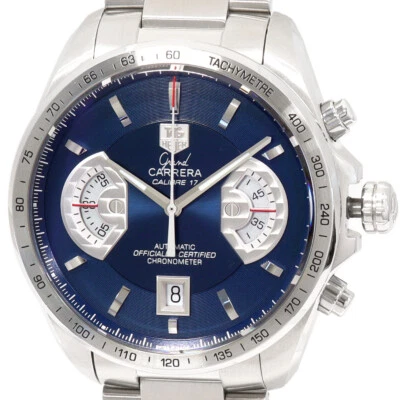 ●Tag Heuer Carrera Grand Calibre 17 Japón Limited 300 piezas Cav511F para hombre Foto 1 de 4