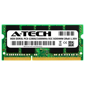 8GB PC3L-12800 ECC SODIMM Supermicro 5018A-FTN4 5018A-LTN4 5017P-TF Memory RAM - Picture 1 of 2