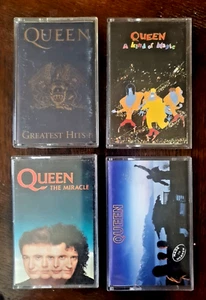 Queen - 4 Albums - A Kind of Magic / The Miracle / Made In Heaven / Hits II -Lot - Picture 1 of 3