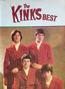 The Kinks beste Gitarre Bass Drum Key Gesangsband Partiturbuch SELTEN! - Bild 1 von 2