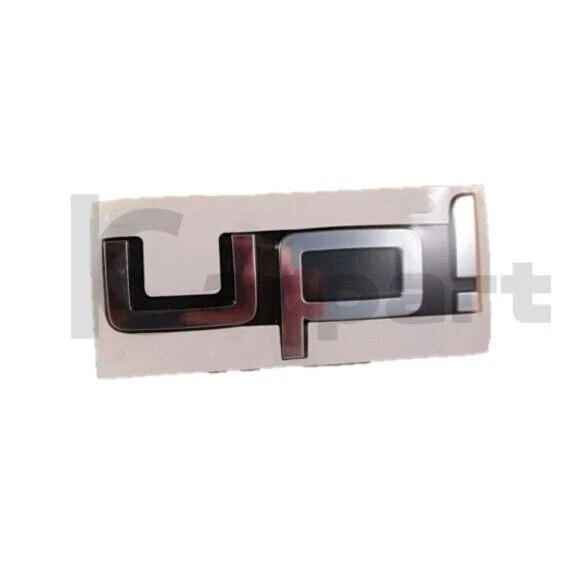 GENUINE New Chrome logo inscription VW Up! 2012- 1S6853687FXC VAG OEM - Image 1 of 1