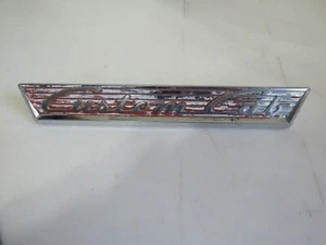 Vintage 1955 1956 Ford Custom Cab Truck Door Emblem - Picture 1 of 7