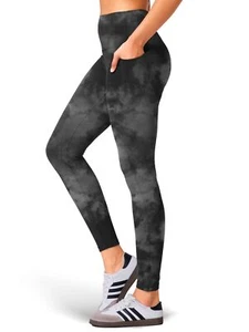 Women's Tummy Control Opaque Yoga Leggings - High Waisted Gym Workout Pants f... - Picture 1 of 6
