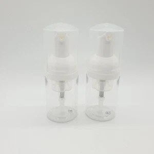 2 x Empty Foam Pump Bottle 30ml Travel Size Pump Bottle Soap Bottle Portable Sma - Picture 1 of 3