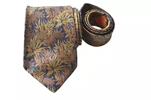 NINA RICCI MEN'S TIE BEIGE/FLORAL WIDTH: 3.50" LENGTH: 56" - Picture 1 of 3