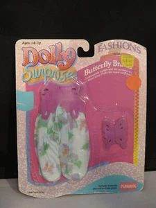 De colección 1987 Playskool Dolly Sorpresa Mariposa Trenzas Moda Conjunto - 1466/1465 - Imagen 1 de 6
