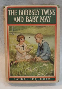 The Bobbsey Twins And Baby May by Laura Lee Hope hardcover dustjacket vintage - Bild 1 von 4