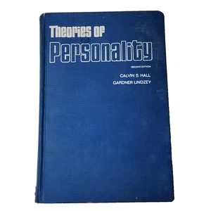 Theories Of Personality Second Edition By Calvin Hall Gardner Lindzey 1970 HC - Picture 1 of 10