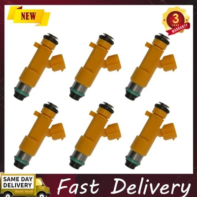 6x nuevos inyectores de combustible 16600-EY00A para Infiniti Q70 3,7 L V6 2014 2015 2016 FJ1016 Foto 1 de 4