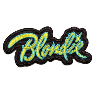 Blondie Patch, Blondie Embroidered Iron On Band Patch, Blondie Logo Patch - Picture 1 of 1