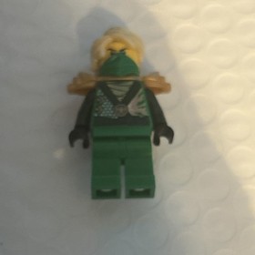 Lego Ninjago Lloyd Rebooted Techno Robe 70725 70722 Green Ninja Minifigure Nice!