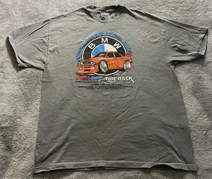 BMW Instructor T Shirt Watkins Glen International Xl Gray Vintage 2000 Retro - Picture 1 of 8
