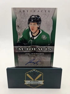 Joel Kiviranta 2021-22 Artifacts Autofacts Card - Bild 1 von 3