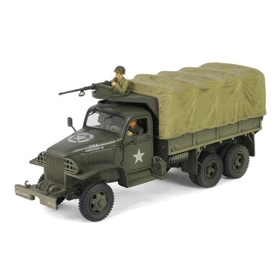 Forces of Valor 1:32 GMC CCKW-353B Cargo Truck US 1st Infantry Div LST Ship Ramp - Image 1 of 4