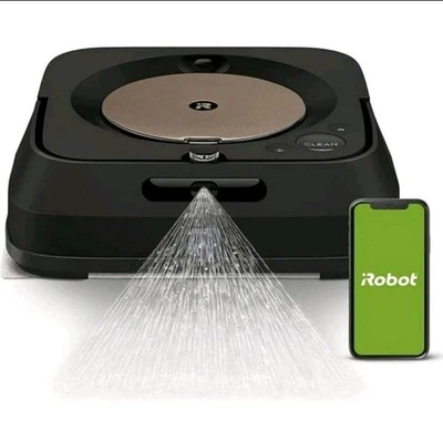 NUEVO: IROBOT BRAAVA JET M6 ULTIMATE ROBOT MOP-WI-FI CONECTADO - Negro Foto 1 de 4
