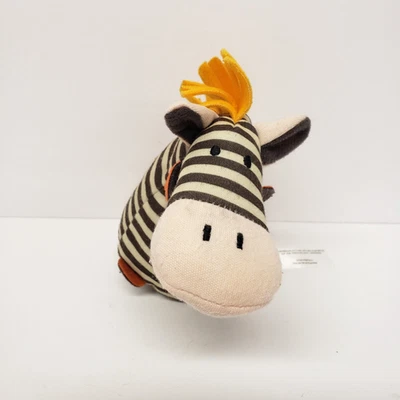 Peluche B Baby 5" Rayas Caballo Cebra Carillones Bebé Juguete Battat Peluche Foto 1 de 4