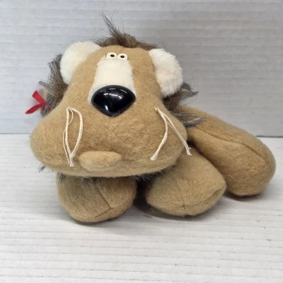 VTG 1985 Hallmark Monroe Lion Plush Stuffed Animal Sewn Toy 5” Rodney Reindeer - Image 1 of 4