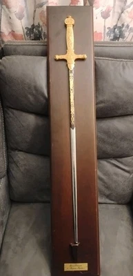 Réplica Espada Coronación Emperador Napoleón I - Chapada en Oro Foto 1 de 4