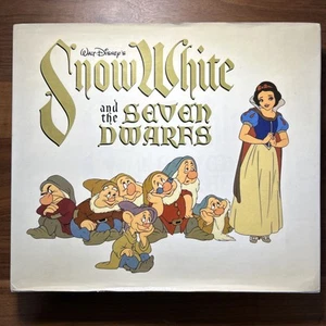 Disney Schneewittchen und die sieben Zwerge Studiobuch Hardcover 1979 Vintage selten - Bild 1 von 4