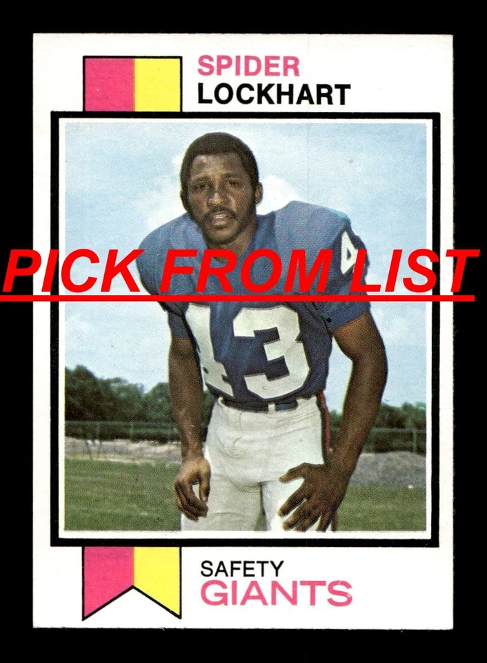 1973 Topps Football #273-528 EX/EX-MT Pick From List ALL PICTURED zz6 - Image 1 of 1