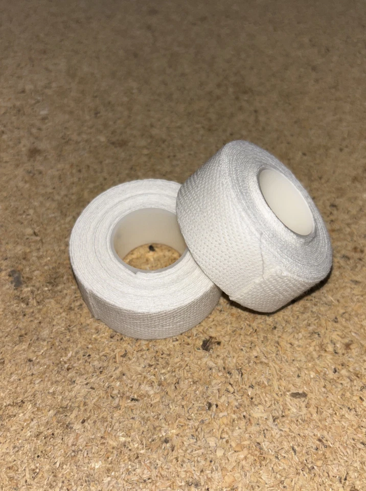 复古风格 Velox 布把手胶带 - 白色 - 2 卷 — 第 1/1 张图片