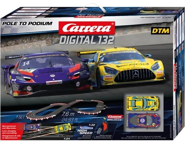 CARRERA 20030038 Digital 132 - Pole To Podium - Ferrari 296 GT3 Vs Porsche 911 G - Bild 1 von 1
