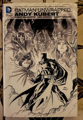 DC Comics Batman sin envolver Andy Kubert Scott Snyder Grant Morrison tapa dura Foto 1 de 3