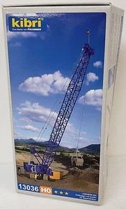 KIBRI NEW #13036 HO 1/87 KIT Escavatore a cavi resistente Liebherr 883 con secchio - Foto 1 di 2
