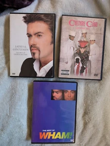 GEORGE MICHAEL BOY wham  dvd LOT  best of culture club greatest 80s ladies gentl - Picture 1 of 6