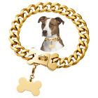 Titanium Steel Necklace Collar 15MM Premium Buckle  Small Medium Large Dogs