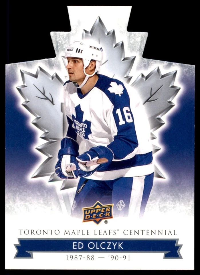 2017-18 Upper Deck Toronto Maple Leafs Centennial Ed Olczyk #78 - Image 1 of 2