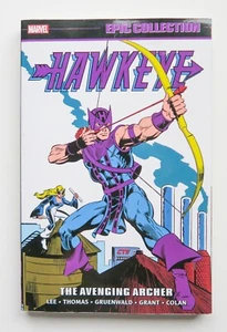 Hawkeye The Avenging Archer  Marvel Epic Collection Graphic Novel Comic Book - Picture 1 of 1