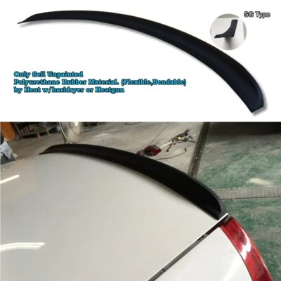 Duckbill 244S Type Rear Trunk Spoiler Lip Wing Fits 2007~2013 Volvo S80 Sedan - Image 1 of 4