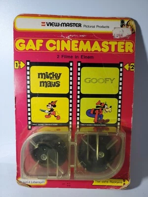 Gaf CINEMASTER Sealed View Master Walt Disney Set NEW OLD STOCK  - Image 1 of 4