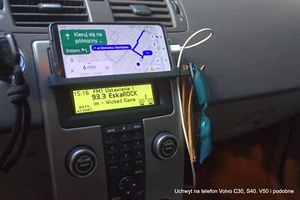Uchwyt na telefon/tablet i okulary do Volvo C30/S40/V50/C70/S V70 - Zdjęcie 1 z 6